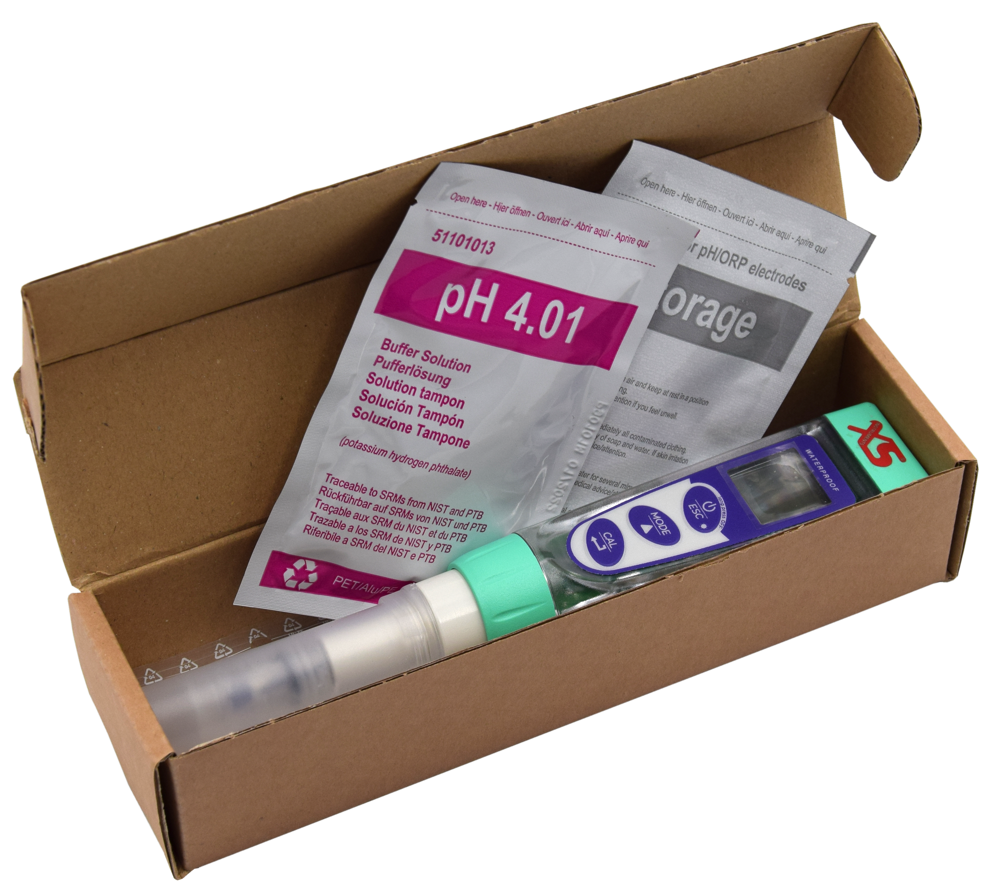 XS pX 4 ECO PACK – Handmessgerät zur pH/Redox/Temperatur Messung